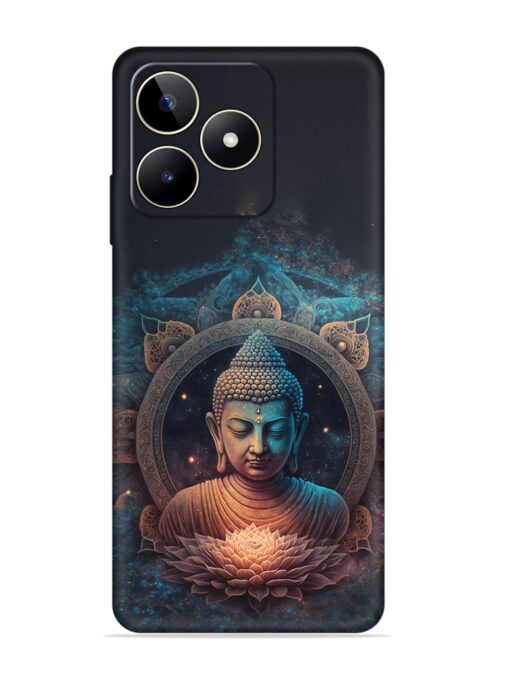 Gautam Buddha Embossed Soft Silicone Case for Realme Narzo N53 Zapvi