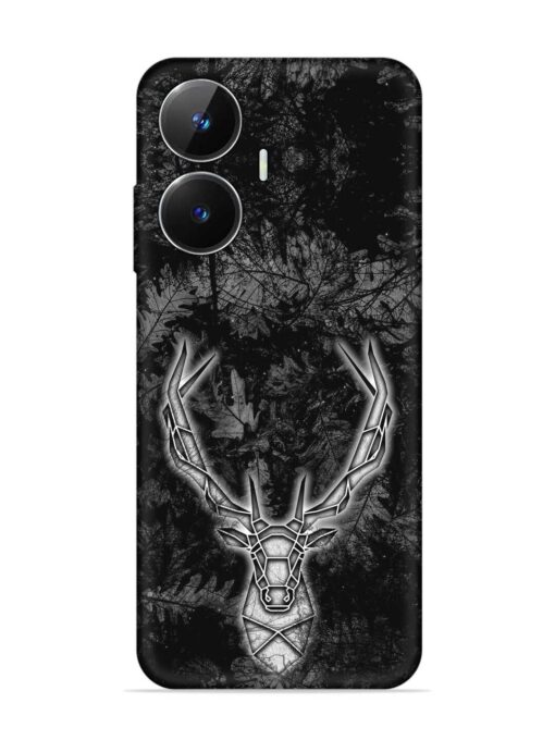 Ancient Deer Embossed Soft Silicone Case for Realme Narzo N55 Zapvi