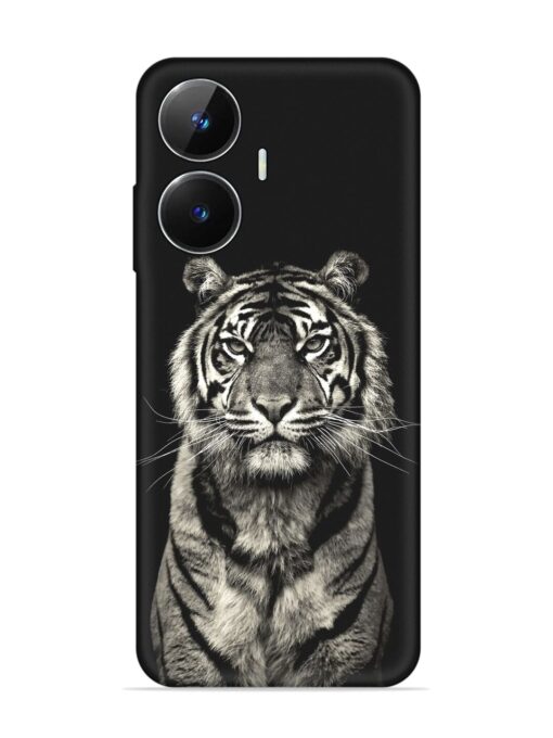 Tiger Art Embossed Soft Silicone Case for Realme Narzo N55