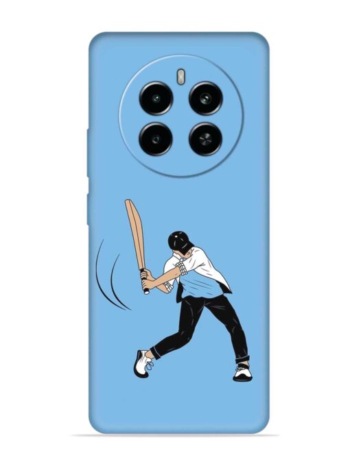 Cricket Gully Boy Embossed Soft Silicone Case for Realme P1 (5G) Zapvi