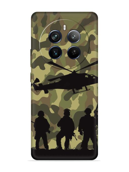 Army Heros Embossed Soft Silicone Case for Realme P1 Pro (5G) Zapvi