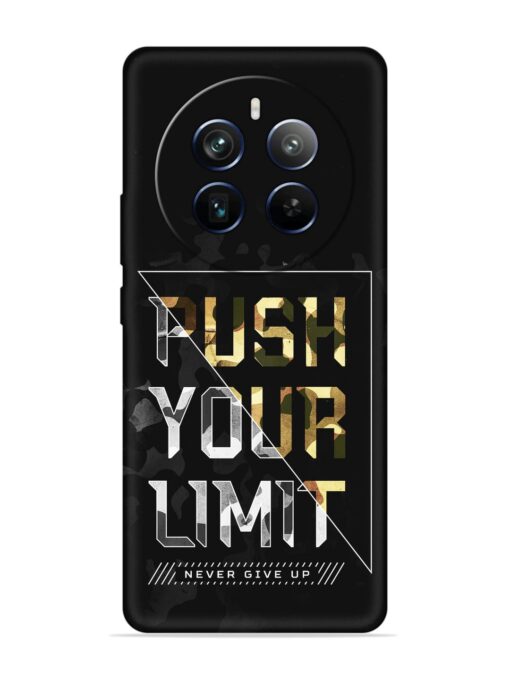 Push Your Limits Embossed Soft Silicone Case for Realme P1 Pro (5G)