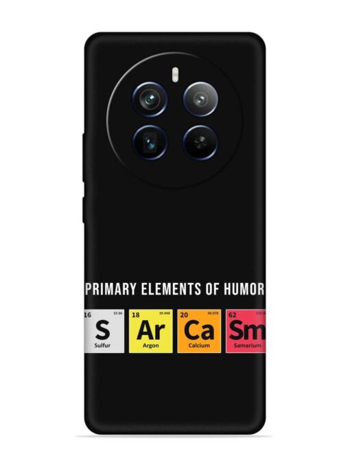 Primary Elements Humor Embossed Soft Silicone Case for Realme P1 Pro (5G) Zapvi