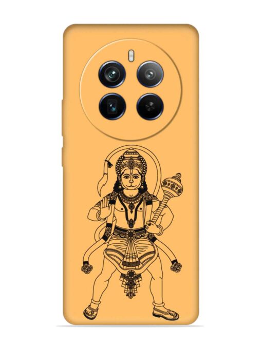 Indian God Hanuman Embossed Soft Silicone Case for Realme P1 Pro (5G) Zapvi