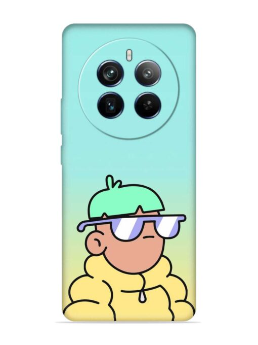 Doodles Cool Character Embossed Soft Silicone Case for Realme P1 Pro (5G) Zapvi