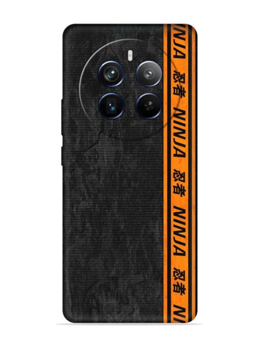 Ninja Srtips Embossed Soft Silicone Case for Realme P1 Pro (5G) Zapvi