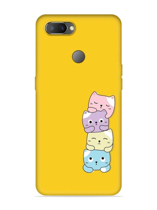 Cartoon Anime Embossed Soft Silicone Case for Realme U1