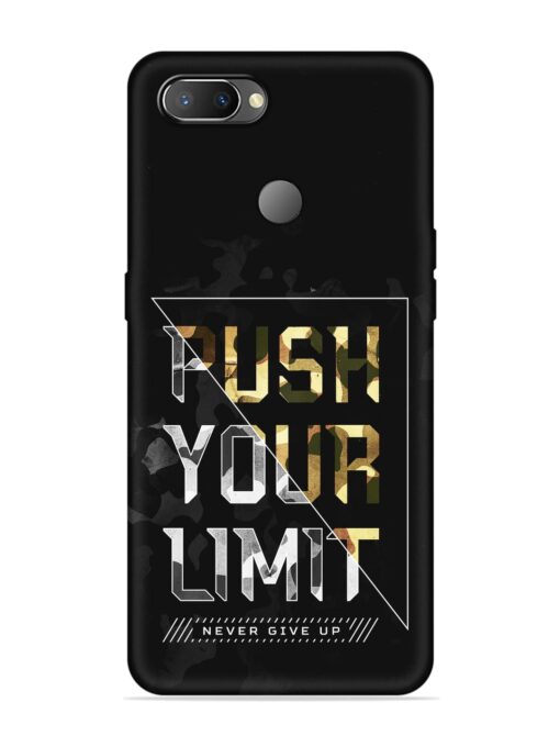 Push Your Limits Embossed Soft Silicone Case for Realme U1