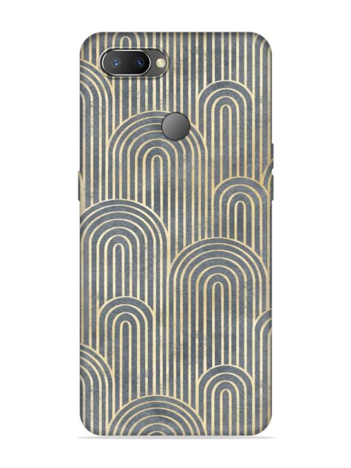 Art Deco Style Embossed Soft Silicone Case for Realme U1 Zapvi