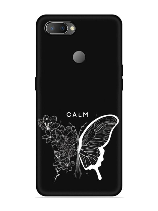 Calm Embossed Soft Silicone Case for Realme U1