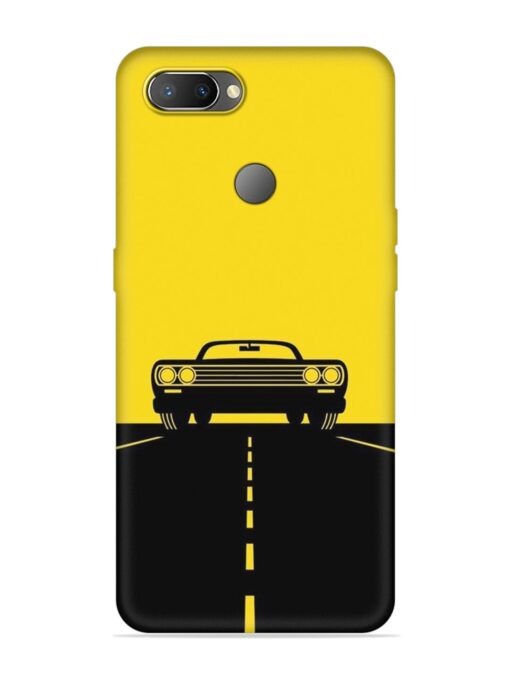 Classic Car Embossed Soft Silicone Case for Realme U1