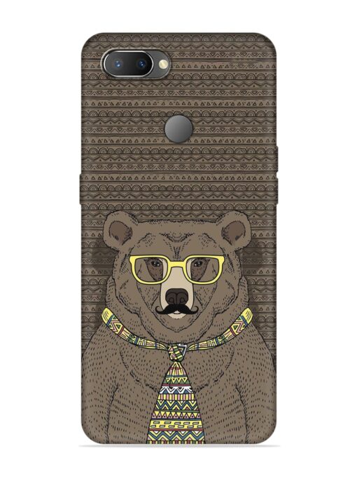 Grizzly Bear Embossed Soft Silicone Case for Realme U1