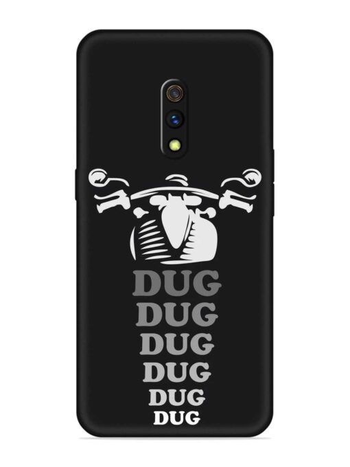 Dug Dug Dug Embossed Soft Silicone Case for Realme X