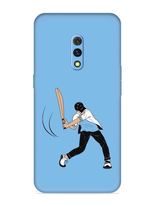 Cricket Gully Boy Embossed Soft Silicone Case for Realme X