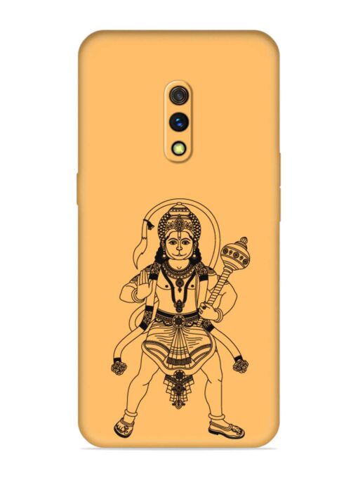 Indian God Hanuman Embossed Soft Silicone Case for Realme X Zapvi