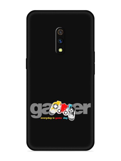 Gamer Everyday Game Embossed Soft Silicone Case for Realme X