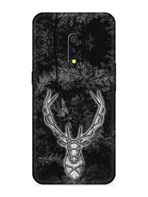 Ancient Deer Embossed Soft Silicone Case for Realme X Zapvi