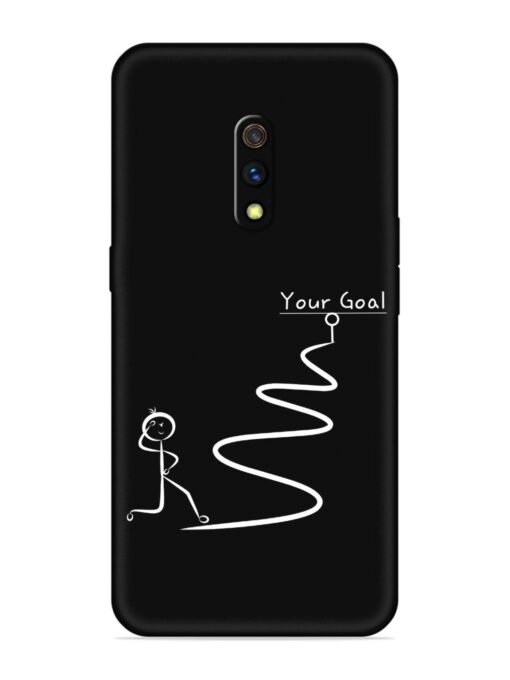 Your Goal Embossed Soft Silicone Case for Realme X Zapvi