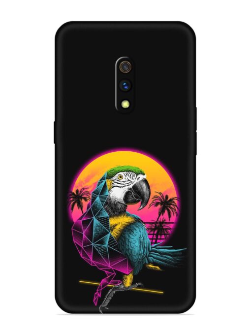 Rad Parrot Embossed Soft Silicone Case for Realme X