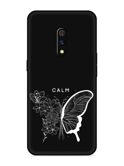 Calm Embossed Soft Silicone Case for Realme X