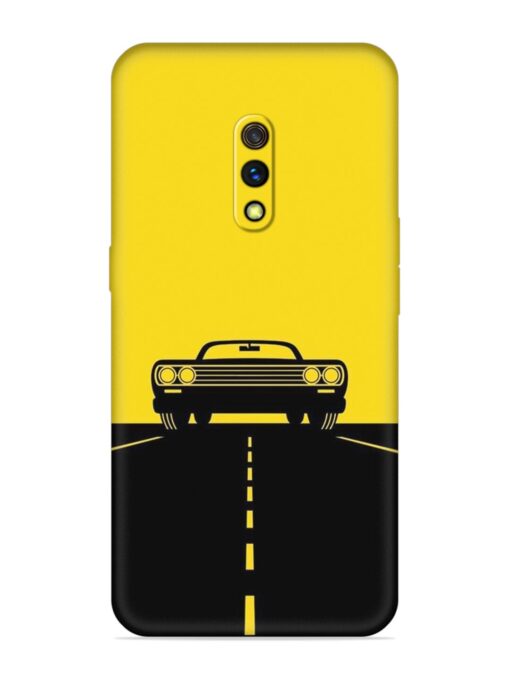 Classic Car Embossed Soft Silicone Case for Realme X Zapvi