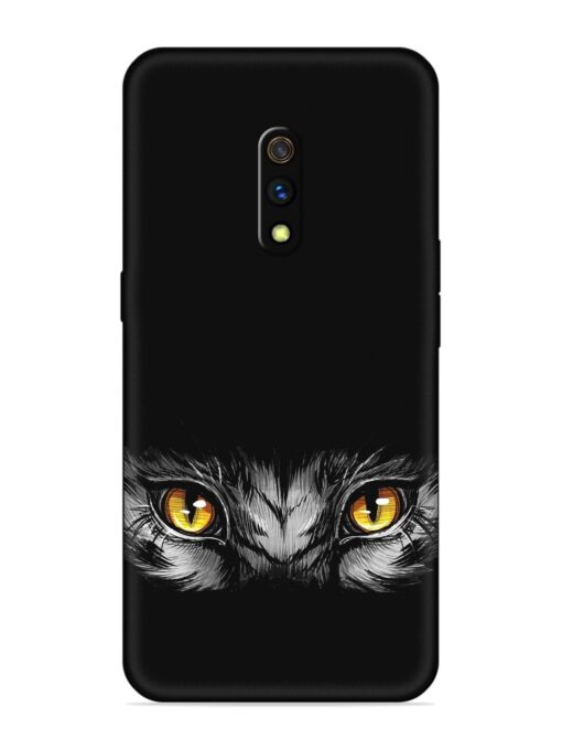 Scary Eye Embossed Soft Silicone Case for Realme X Zapvi