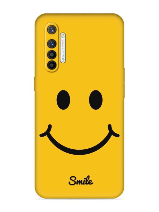 Yellow Smiley Embossed Soft Silicone Case for Realme X2