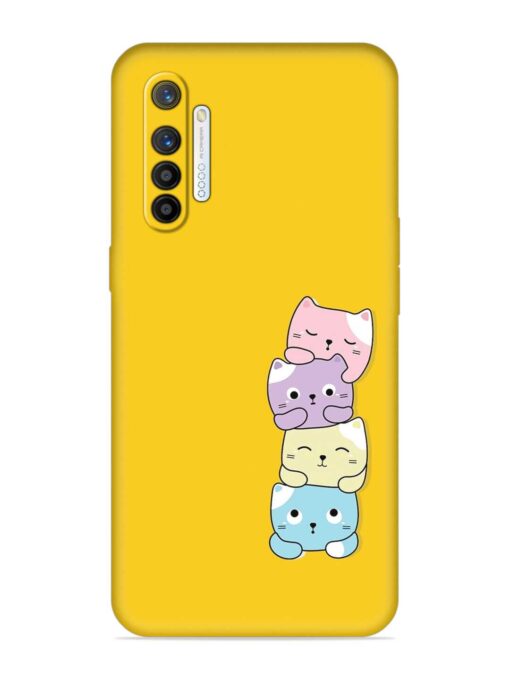 Cartoon Anime Embossed Soft Silicone Case for Realme X2