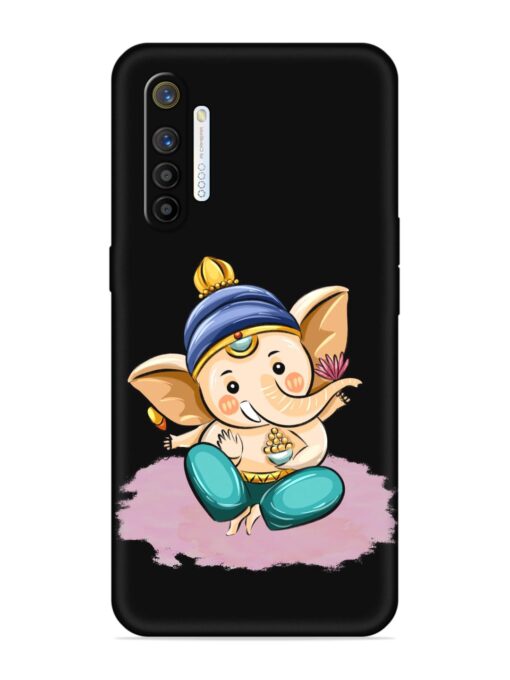 Bal Ganesh Vector Art Embossed Soft Silicone Case for Realme X2