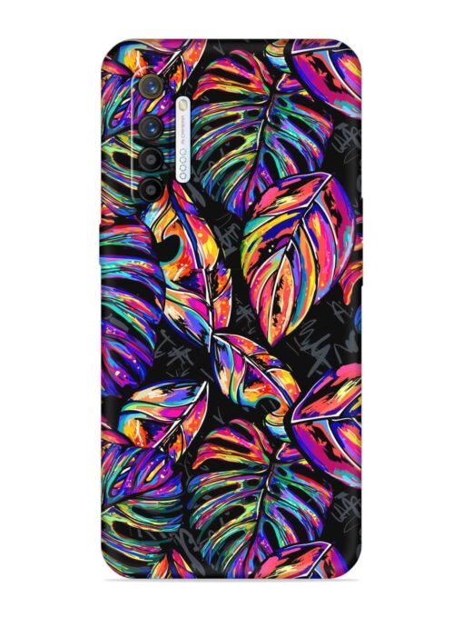 Tropical Seamless Vector Embossed Soft Silicone Case for Realme X2