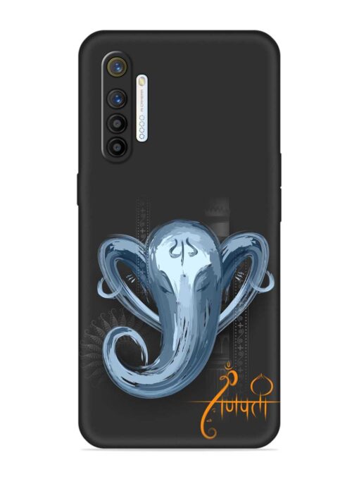 Illustration Lord Ganpati Embossed Soft Silicone Case for Realme X2