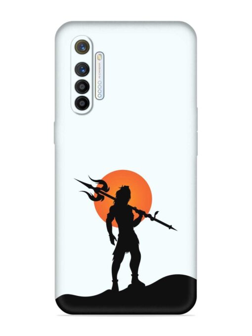 Lord Mahadev Trendy Embossed Soft Silicone Case for Realme X2