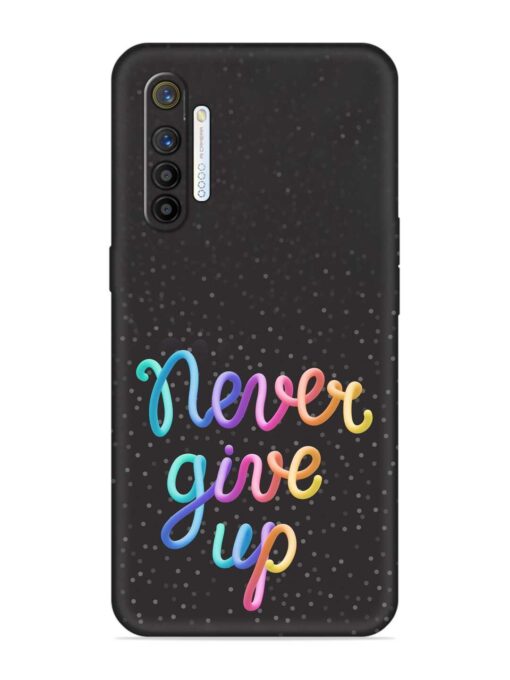 Colorful Stylized Rainbow Embossed Soft Silicone Case for Realme X2