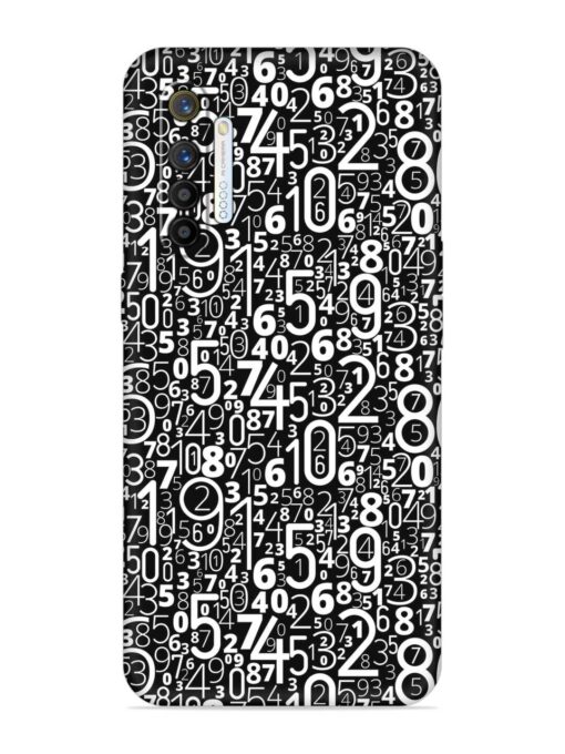 Many Numbers Different Embossed Soft Silicone Case for Realme X2