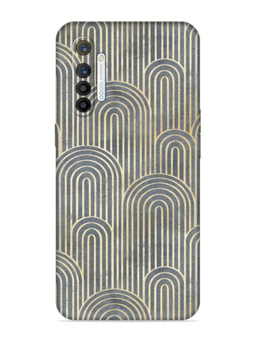 Art Deco Style Embossed Soft Silicone Case for Realme X2