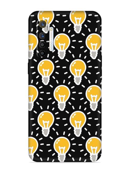 Light Bulb Seamless Embossed Soft Silicone Case for Realme X2