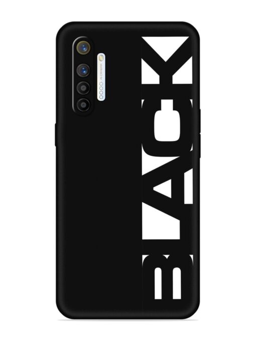 Black Typo Embossed Soft Silicone Case for Realme X2