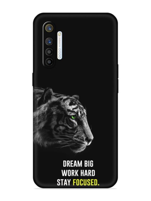 Dream Big Work Hard Embossed Soft Silicone Case for Realme X2