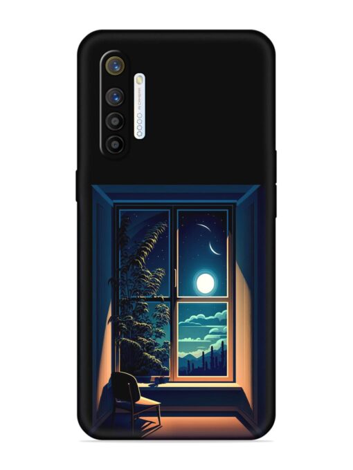 Night View At Window Embossed Soft Silicone Case for Realme X2 Zapvi