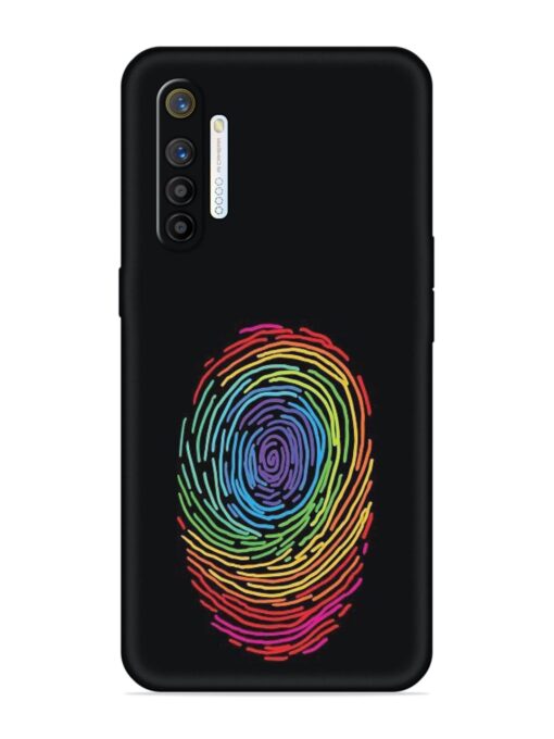 Fingerprint Of Thumb Art Embossed Soft Silicone Case for Realme X2