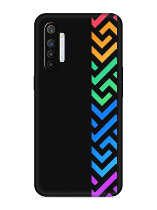 Colorshape Stripes Embossed Soft Silicone Case for Realme X2