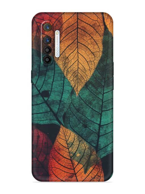 Leaves Artwork Embossed Soft Silicone Case for Realme X2