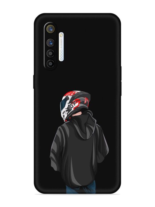 Motorcycle Rider Embossed Soft Silicone Case for Realme X2