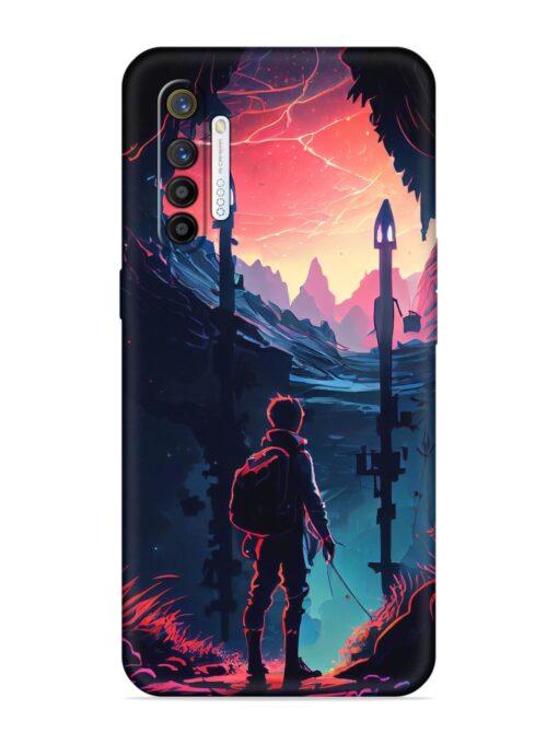 Cgs Artwork Embossed Soft Silicone Case for Realme X2