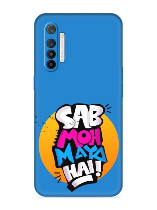 Sab Moh Moya Embossed Soft Silicone Case for Realme X2