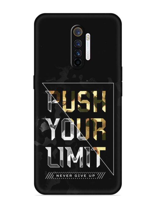 Push Your Limits Embossed Soft Silicone Case for Realme X2 Pro Zapvi