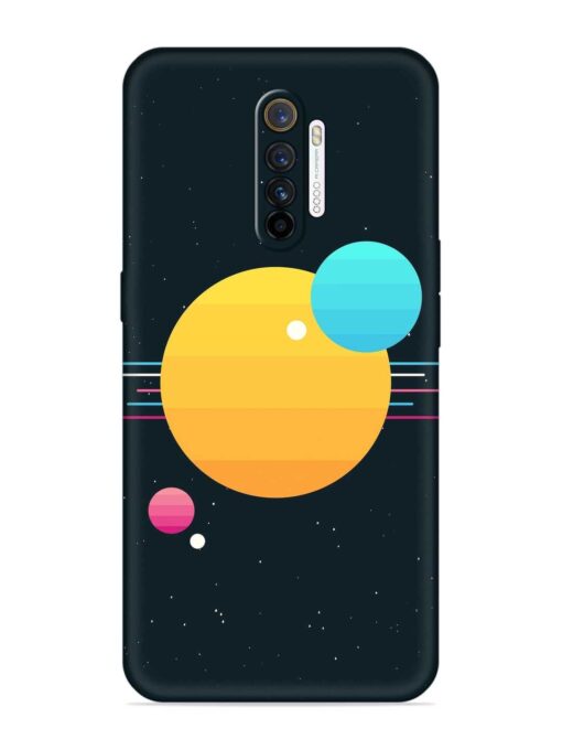 Round Vector Art Embossed Soft Silicone Case for Realme X2 Pro Zapvi