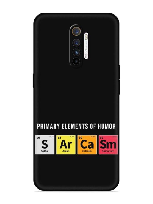 Primary Elements Humor Embossed Soft Silicone Case for Realme X2 Pro