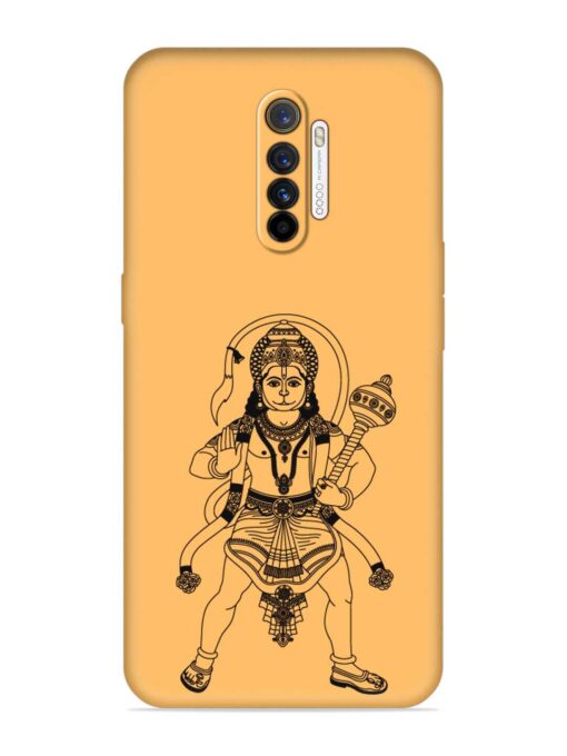 Indian God Hanuman Embossed Soft Silicone Case for Realme X2 Pro Zapvi