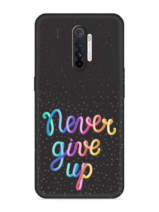 Colorful Stylized Rainbow Embossed Soft Silicone Case for Realme X2 Pro Zapvi